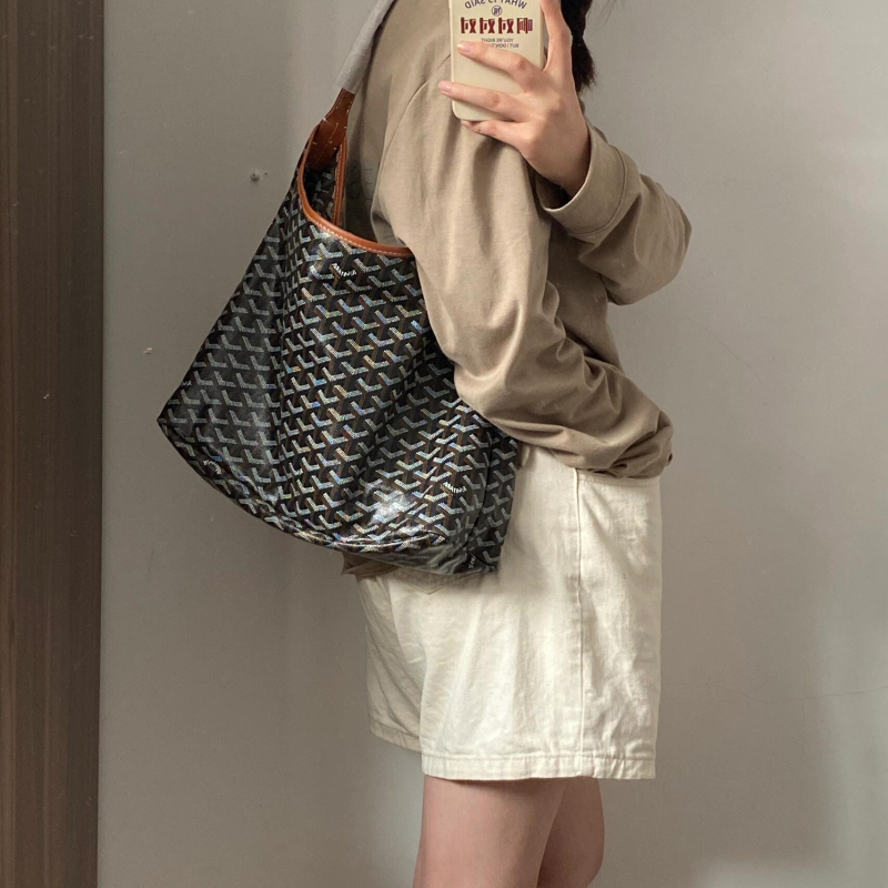 Geantă tote din PU, stil urban simplu, închidere cu fermoar, căptușeală din bumbac, buzunar interior pentru ID