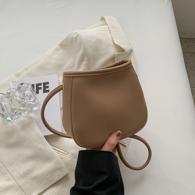 PU mala kvadratna crossbody torba sa zipom, džep za telefon, poliester podstava, gradski stil, proljeće 2025
