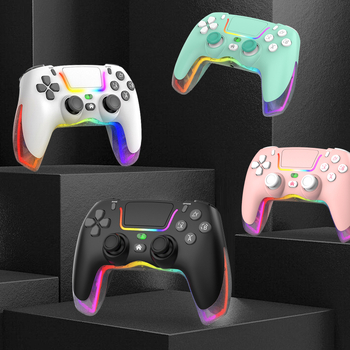 Controler de joc - P07, TYPE-C, Vibrație, Senzor de mișcare - pentru PC, dispozitive Apple, Switch, Android