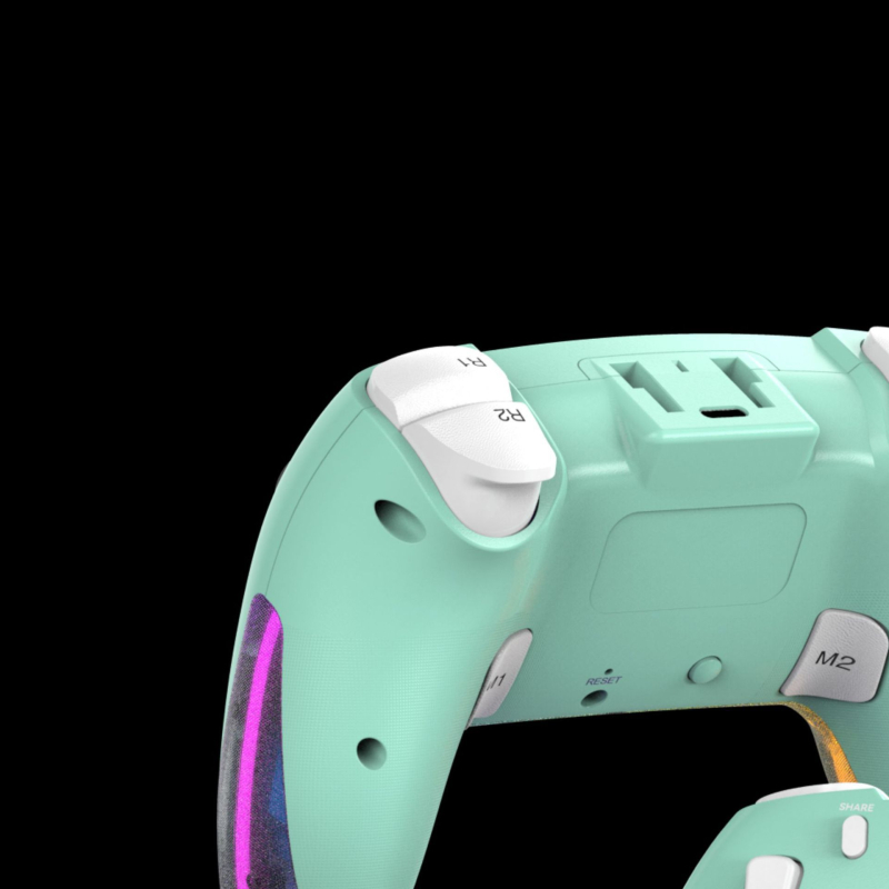 Controler de joc - P07, TYPE-C, Vibrație, Senzor de mișcare - pentru PC, dispozitive Apple, Switch, Android