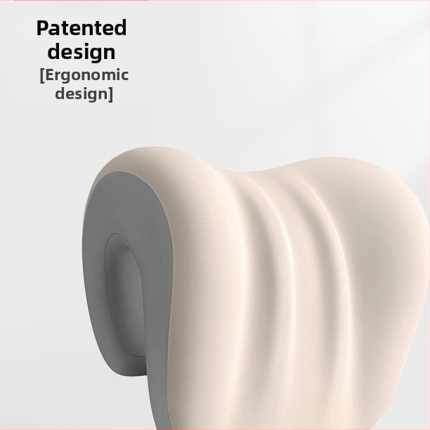 Atpūtas spilvens biroja krēslam ar galvas balstu, kakla un muguras atbalstu, pacelta atzveltne; zīmols: Other; materiāls: Other