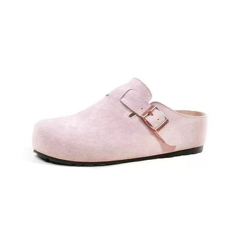 Kasdieniai moterų odiniai loaferiai su 5 cm aukštinančia stora padu, apvaliu nosimi, gumos padas