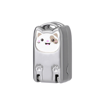 Мини сгъваем нокторезач от неръждаема стомана, портативен