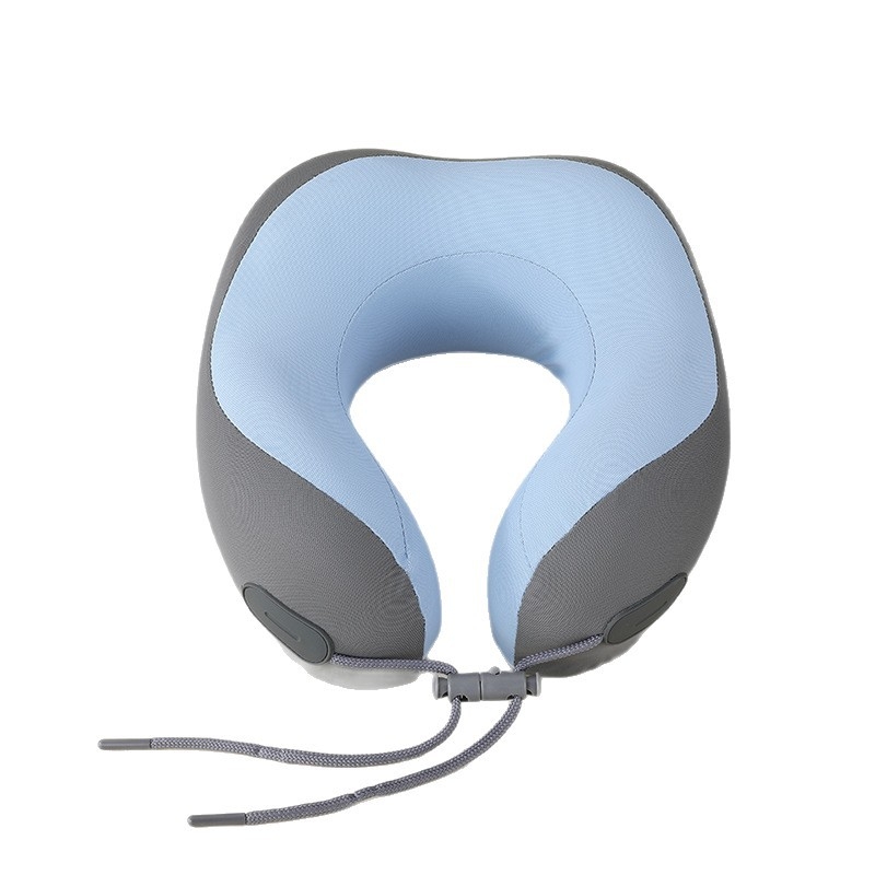 Jastuk U-oblik od memorijske pjene s Crystal veluru navlakom, odvojiv i periv, za ured, pogodan za odrasle