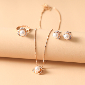 Ékszerszett: ötvözetből készült nyaklánc, fülbevaló és karkötő, bambusz lánccal, gyümölcs mintázattal, elektroplating bevonattal; uniszex, modern üzleti stílus; testreszabható magánmárkával