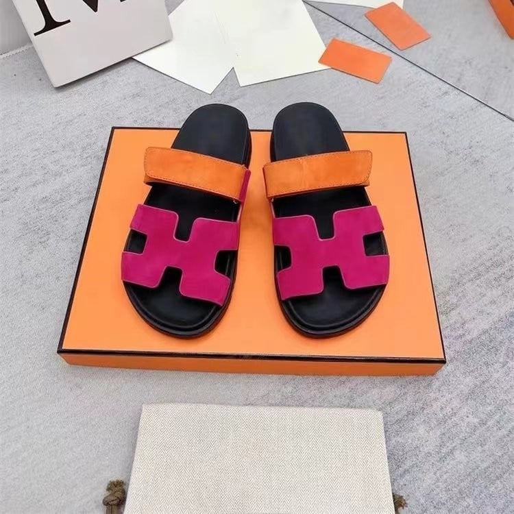 Ženske ljetne sandale s Velcro kopčom, gornji dio od umjetne PU, gumena potplata, debljina potplata 0–3 cm, ravna potplata, casual dizajn