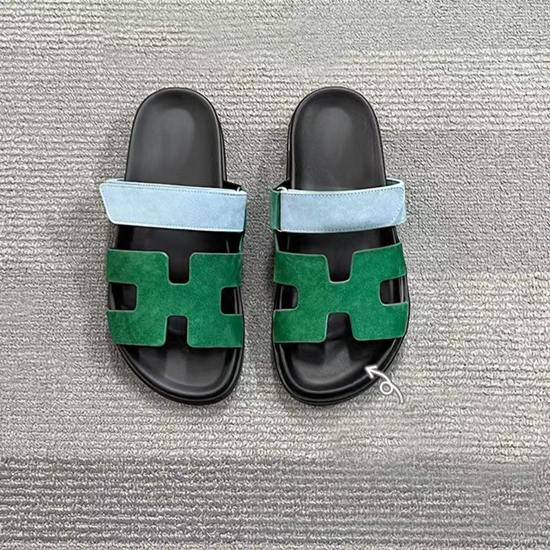 Ženske ljetne sandale s Velcro kopčom, gornji dio od umjetne PU, gumena potplata, debljina potplata 0–3 cm, ravna potplata, casual dizajn