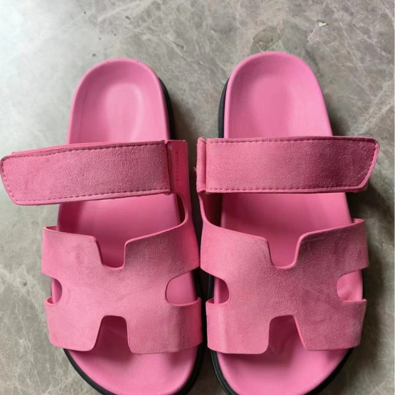 Ženske ljetne sandale s Velcro kopčom, gornji dio od umjetne PU, gumena potplata, debljina potplata 0–3 cm, ravna potplata, casual dizajn