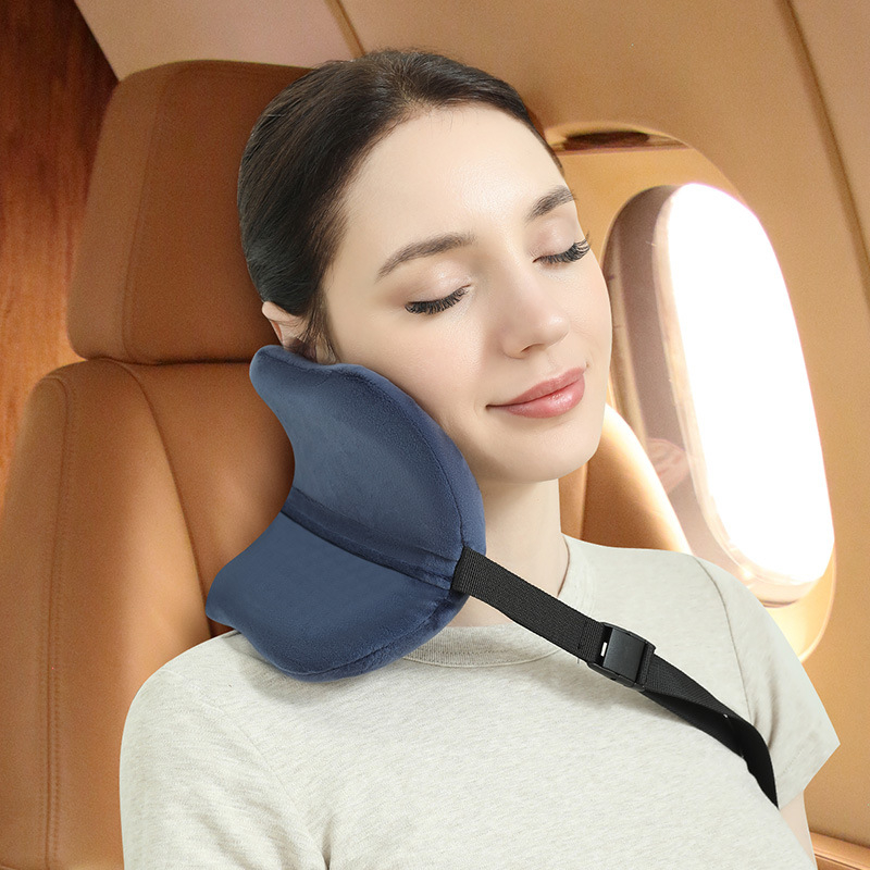 Minfan jastuk za vrat s memorijskom pjenom, U-oblik (punilo: memorijska pjena; tkanina: poliester; stil: moderni jednostavan; oblik: U-oblik)