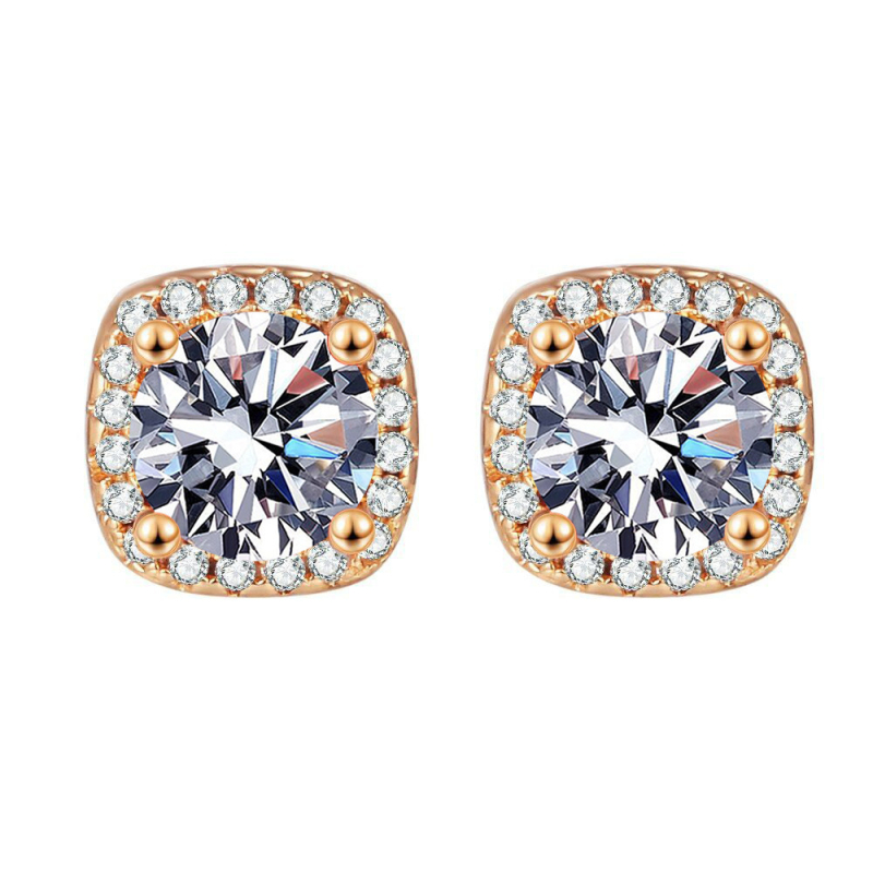 Réz anyagú ékszer készlet: fülbevalók, nyaklánc és csuklópánt, O-lánccal, kereszt/korona/római számok mintázat, koreai friss és édes stílus (2025 tavasz)