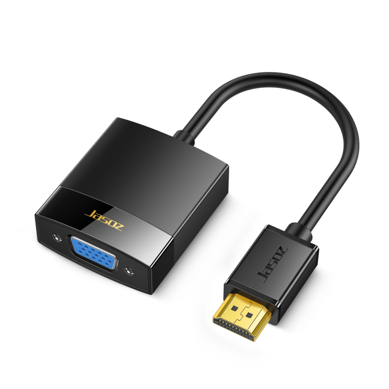 HDMI na VGA pretvarački kabel, HDMI-VGA adapter, duljina 0,25 m, bakreni vodiči, pozlaćeni priključci, model G101