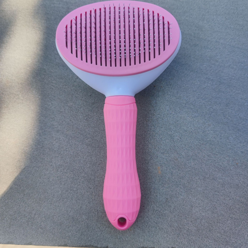 Nerđajući čelični igličasti češalj za mačke i pse – samočišćenje, njega dlake, uklanjanje dlaka Zhengbang