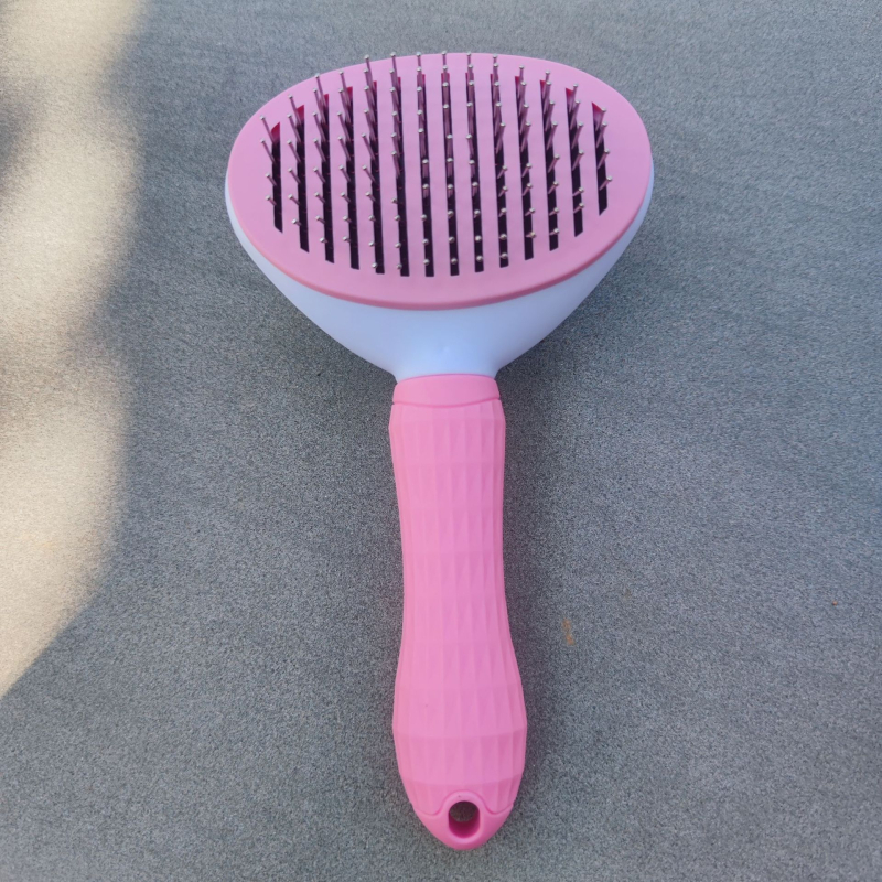 Nerđajući čelični igličasti češalj za mačke i pse – samočišćenje, njega dlake, uklanjanje dlaka Zhengbang