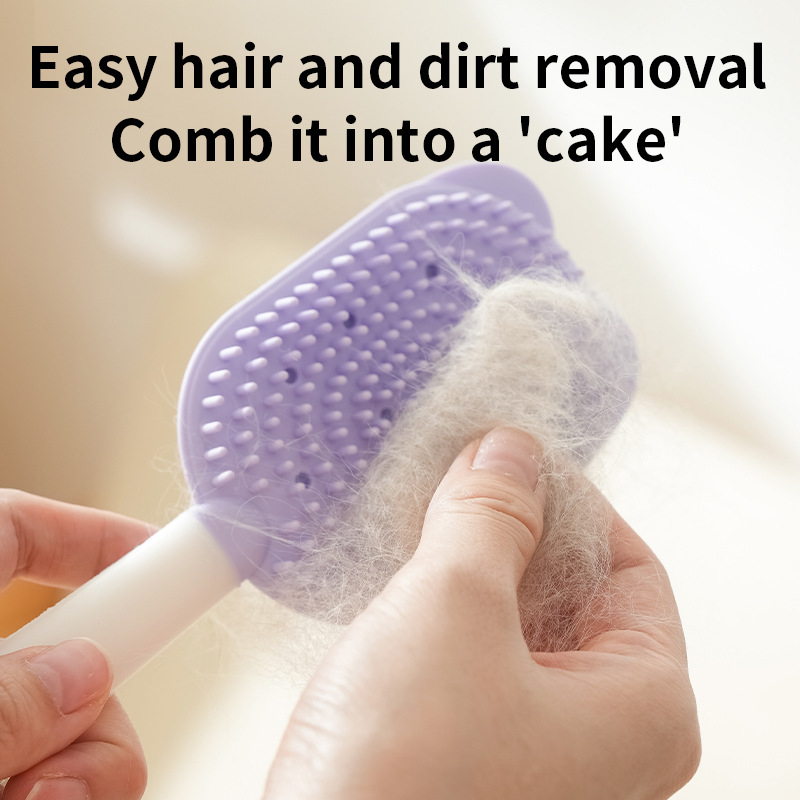 Četka za uklanjanje dlaka i češalj za mačke i pse — Materijal: PP i silika gel; Značka: Druga; Privatna oznaka dostupna