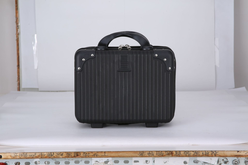 Καλλυντικό Θήκη - PP υλικό, σχέδιο ρίγες, άνοιγμα με φερμουάρ, 0,8 kg; Αδιάβροχη, ανθεκτική στη φθορά, προστασία από κλοπή; για οικιακή αποθήκευση; Unisex