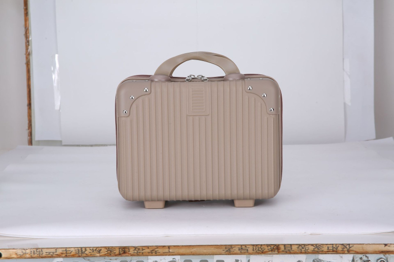 Καλλυντικό Θήκη - PP υλικό, σχέδιο ρίγες, άνοιγμα με φερμουάρ, 0,8 kg; Αδιάβροχη, ανθεκτική στη φθορά, προστασία από κλοπή; για οικιακή αποθήκευση; Unisex