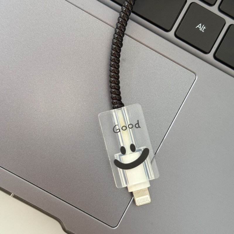 Защитен калъф за Apple заряден кабел за iPhone 16 и iPad с 20W бързо зареждане, навиване за предотвратяване на счупване