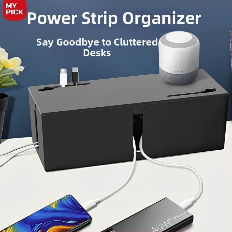 Kutija za upravljanje kabelima za stol – Plastika, Stil Drugo, Spremište u dnevnom boravku, Oprema otporna na prašinu