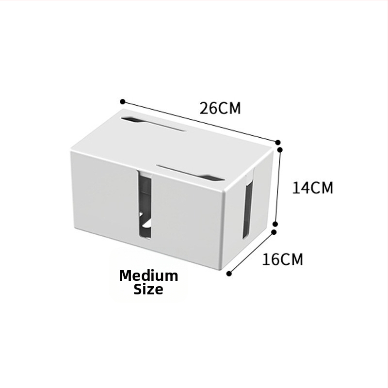 Kutija za upravljanje kabelima za stol – Plastika, Stil Drugo, Spremište u dnevnom boravku, Oprema otporna na prašinu