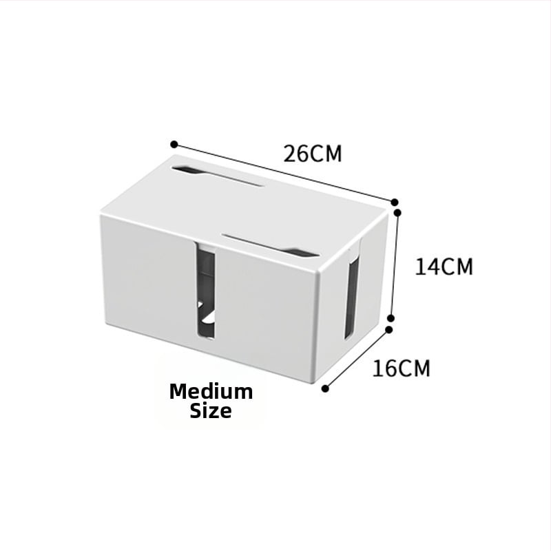 Kutija za upravljanje kabelima za stol – Plastika, Stil Drugo, Spremište u dnevnom boravku, Oprema otporna na prašinu