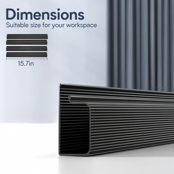 Organizator kablova ispod stola s vanjskim navijajućim mehanizmom, PC polikarbonat, model 009, stil navijanja: poslovni/kineski/jednostavan