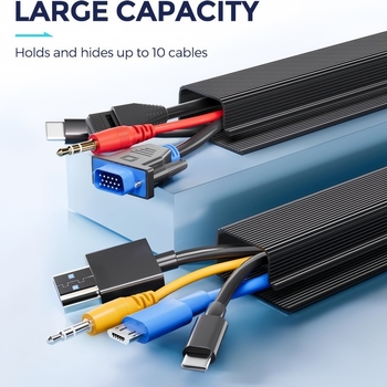 Organizator kablova ispod stola s vanjskim navijajućim mehanizmom, PC polikarbonat, model 009, stil navijanja: poslovni/kineski/jednostavan