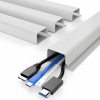 Organizator kablova ispod stola s vanjskim navijajućim mehanizmom, PC polikarbonat, model 009, stil navijanja: poslovni/kineski/jednostavan