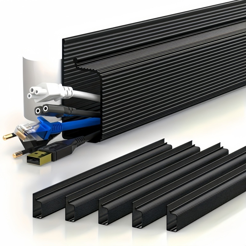 Organizator kablova ispod stola s vanjskim navijajućim mehanizmom, PC polikarbonat, model 009, stil navijanja: poslovni/kineski/jednostavan