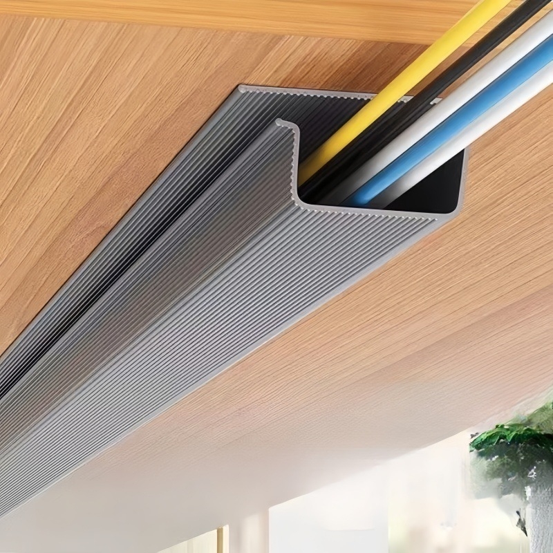 Organizator kablova ispod stola s vanjskim navijajućim mehanizmom, PC polikarbonat, model 009, stil navijanja: poslovni/kineski/jednostavan