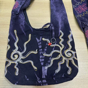 Geantă bucket brodată unisex cu curea crossbody (material PU, căptușeală din bumbac, stil bucket, primăvara 2025)