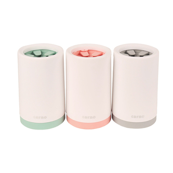 Cupa portabilă pentru spălarea lăbuțelor animalelor de companie — pentru pisici și câini, cu silicon cu atingere moale și design anti-accident, din PP și silicon