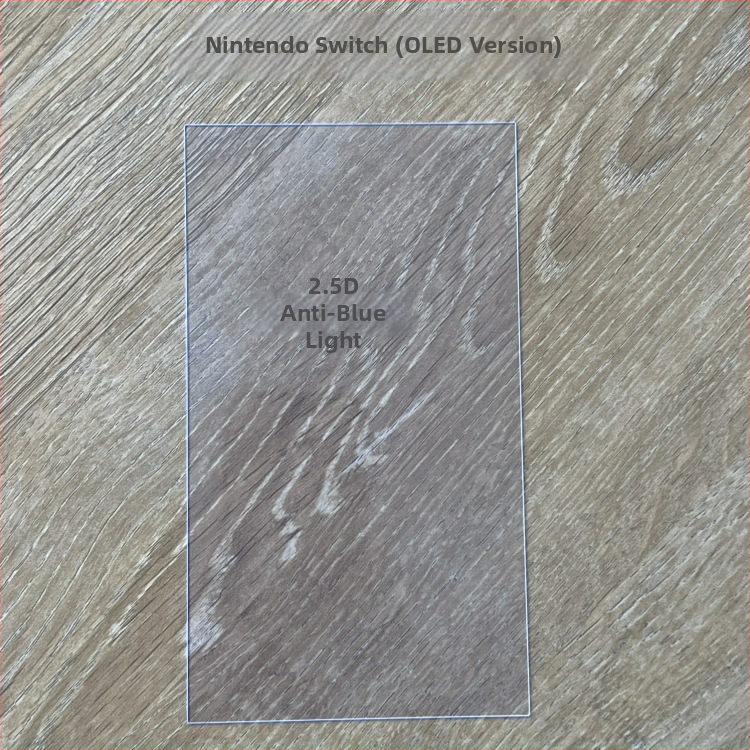 Ochranné sklo Nintendo Switch OLED, 0,33 mm Asahi sklo, predná membrána, 2.5D oblúk, HD, anti‑modré svetlo, anti‑otlačky prstov
