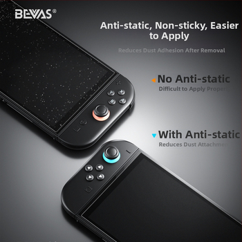 Zaštitno staklo za Switch2 — AR anti-refleksija, HD prozirnost, debljina 0,33 mm