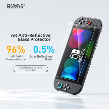 Zaštitno staklo za Switch2 — AR anti-refleksija, HD prozirnost, debljina 0,33 mm