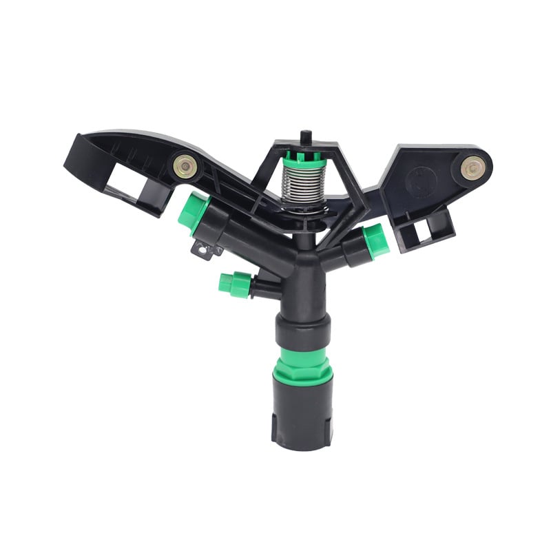 Ακροφύσιο άρδευσης/πιστόλι ψεκασμού — μηχανικό πλαστικό, 360° ρυθμιζόμενη περιστροφή