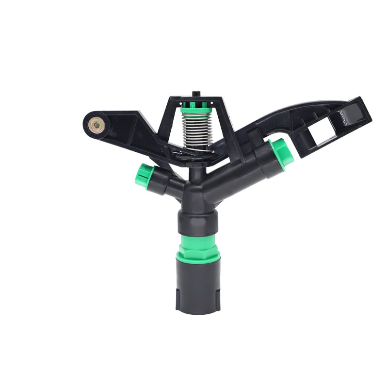 Ακροφύσιο άρδευσης/πιστόλι ψεκασμού — μηχανικό πλαστικό, 360° ρυθμιζόμενη περιστροφή
