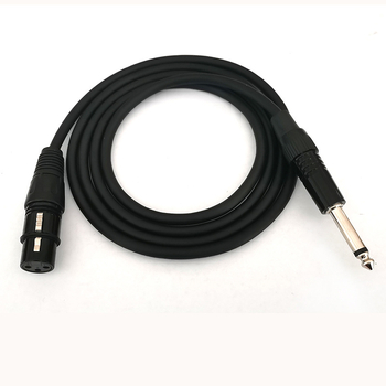 Easy Barium audio kabel 6,5 mm na XLR balansirani, trožilni vodnik, niklani konektori, OFC bakreni vodiči