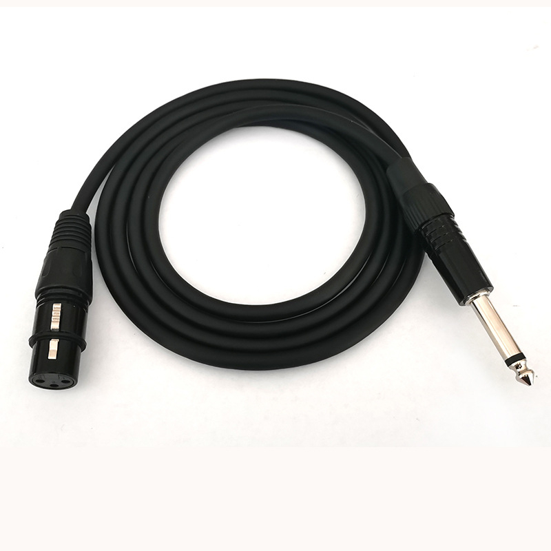 Easy Barium audio kabel 6,5 mm na XLR balansirani, trožilni vodnik, niklani konektori, OFC bakreni vodiči