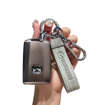 Θήκη κλειδιού TPU για Mazda3, συμβατή με CX4/CX5/CX30/Atenza – Απλό στυλ