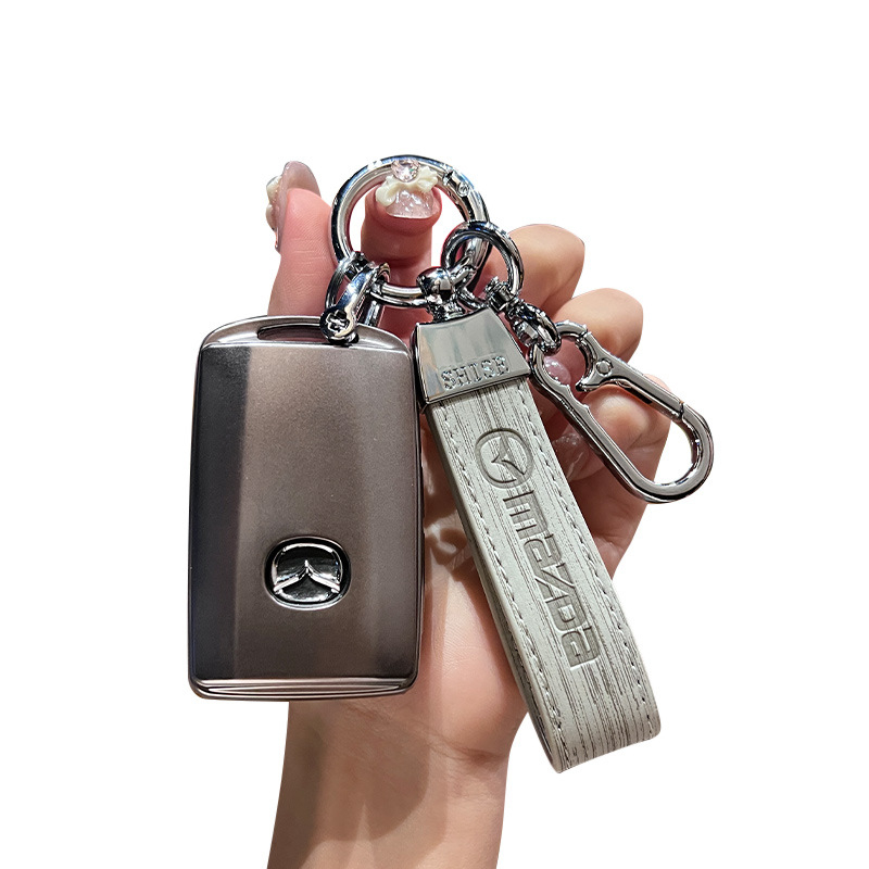 Θήκη κλειδιού TPU για Mazda3, συμβατή με CX4/CX5/CX30/Atenza – Απλό στυλ