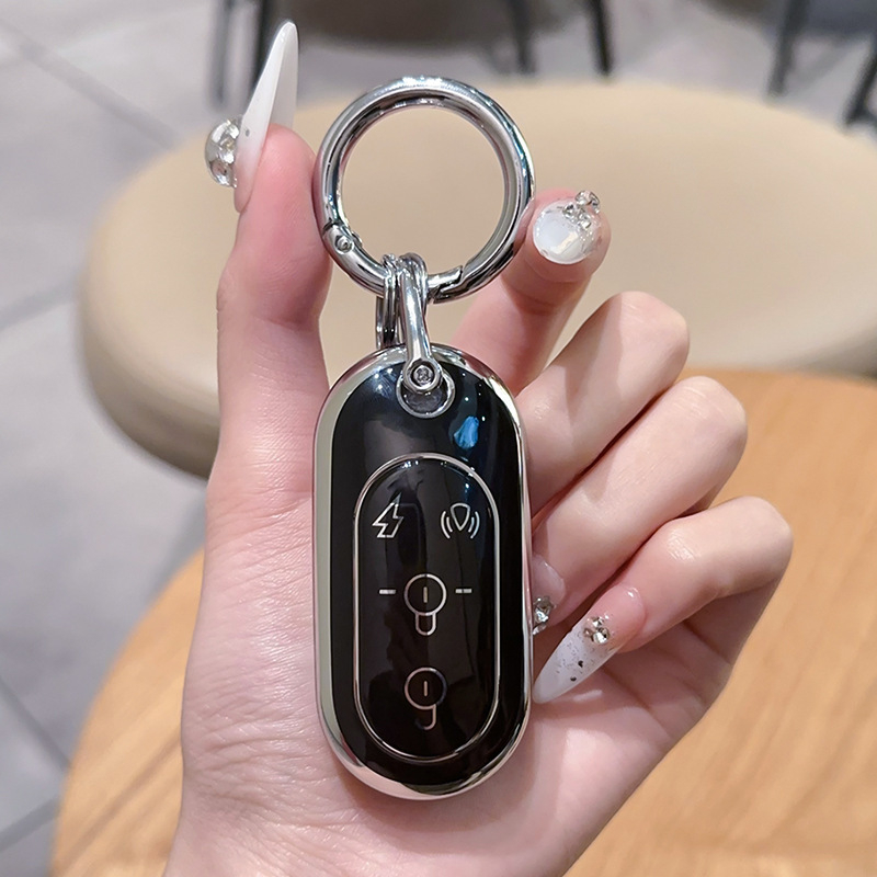 Κάλυμμα κλειδιού για ηλεκτρικά οχήματα Yadi - TPU, συμβατό με M5/E8/Q6/M6/M3/T5/M2S/Dm6; μάρκα YHC; στυλ Trend