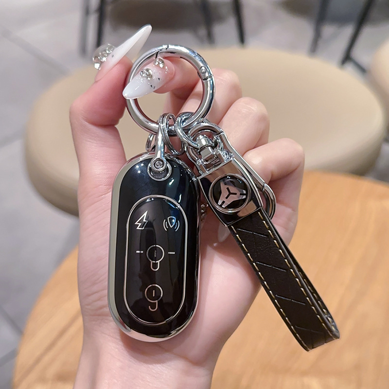 Κάλυμμα κλειδιού για ηλεκτρικά οχήματα Yadi - TPU, συμβατό με M5/E8/Q6/M6/M3/T5/M2S/Dm6; μάρκα YHC; στυλ Trend