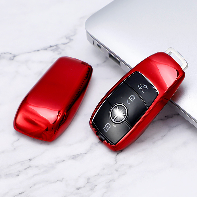 Θήκη Κλειδιού Mercedes-Benz, Υλικό TPU, Απλό Στυλ, Διαμορφώσιμο