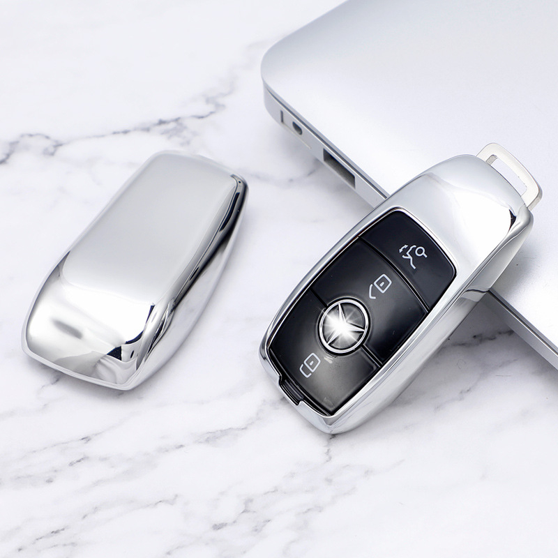 Θήκη Κλειδιού Mercedes-Benz, Υλικό TPU, Απλό Στυλ, Διαμορφώσιμο