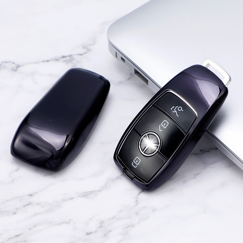 Θήκη Κλειδιού Mercedes-Benz, Υλικό TPU, Απλό Στυλ, Διαμορφώσιμο