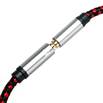 Cablu splitter audio 3.5mm, 1 femelă la 3 femele, placat cu aur, conductor din aliaj de aluminiu