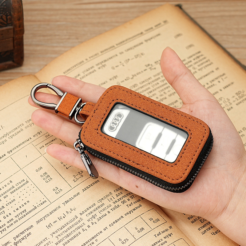 Torba za ključeve od PU materijala, jednobojni uzorak, unisex, za svakodnevnu upotrebu, proljeće 2024
