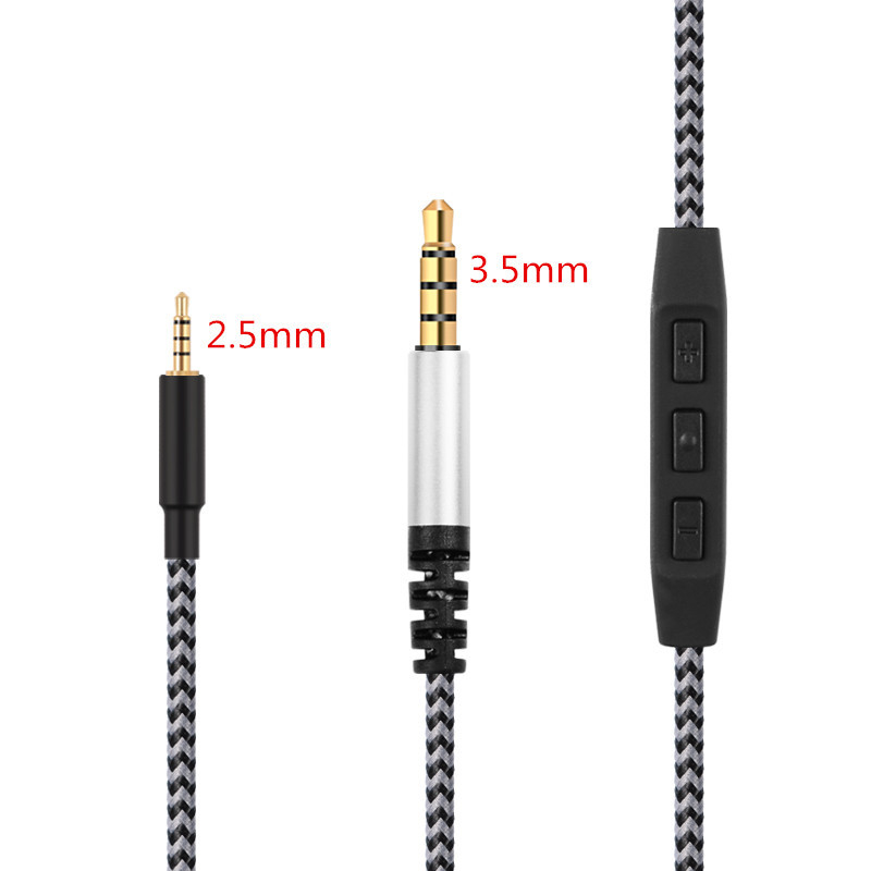 Аудио кабел 3.5 мм към 2.5 мм | Модел: Y40 Y45BT Y50 Y55 K545 JBLE30 LIVE 2; Сърцевина: чиста медна жица; Проводник: мед без кислород