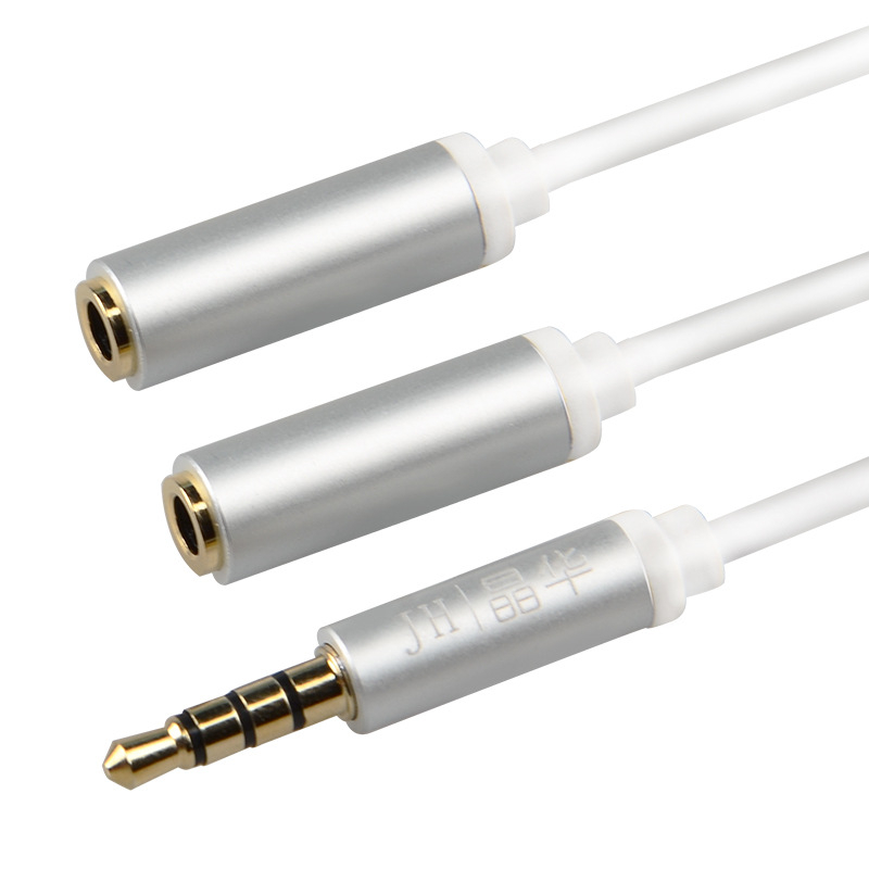 Jinghua audio kabel s dva muška i jedan ženski konektor, 2-u-1 adapter za mikrofon i slušalice za računalo i telefon