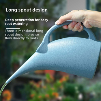 Ποτιστήριο με μακριό στόμιο (πλαστικό, χωρητικότητα 1000, ανθεκτικό, για οικιακή κηπουρική)